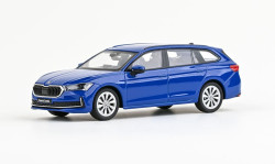 Škoda Superb IV combi (2023) - ABREX - 1:43 - modrá energy