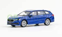 Škoda Superb IV combi (2023) - ABREX - 1:43 - modrá energy