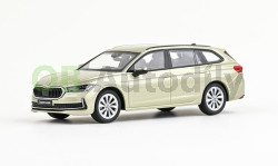 Škoda Superb IV combi (2023) - ABREX - 1:43 - Žlutá Ice Tea Metalíza