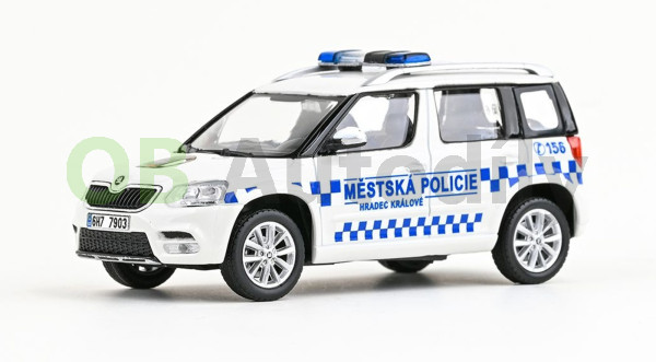 Škoda Yeti facelift (2013) - 1:43 - ABREX - Městská policie Hradec Králové