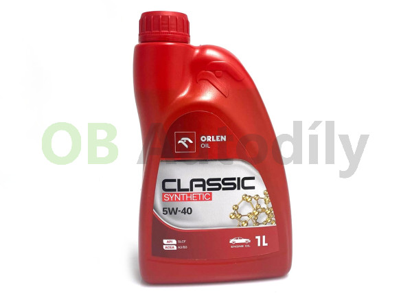 olej 5W-40 ORLEN OIL PLATINUM CLASSIC SYNTETIKA - 1 litr