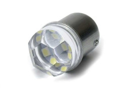 LED žárovka 12V 5W BA15s 9xSMD 3030 (kulička) - Autolamp