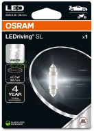 LED žárovka 12V SV8,5-8 (sufitka-10x36 mm) W5W 6000K - Osram