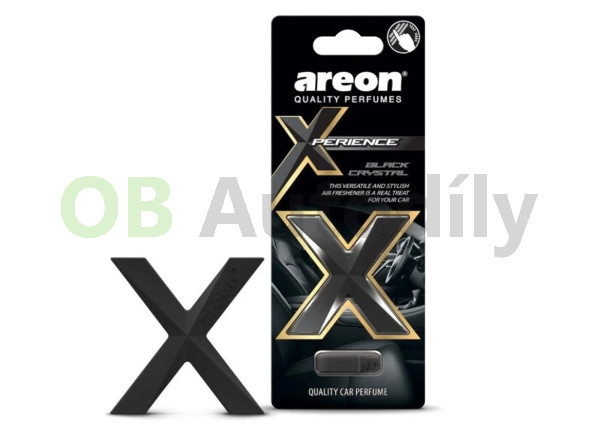 Vůně do auta AREON Xperience - Black Crystal