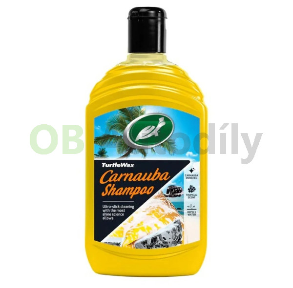 TURTLE WAX-Autošampon Carnauba s voskem 500 ml