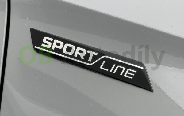 Boční nápis SportLine pro vozy ŠKODA original - pravý