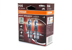 Autožárovka OSRAM H4 12V 60/55W P43t Night Breaker Laser + 150%