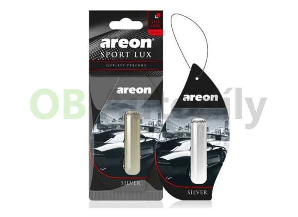 Vůně do auta AREON Liquid Sport Lux 5 ml - Silver