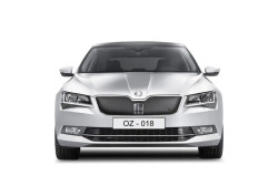 Škoda Superb III-Zimní clona přední masky - RIDER