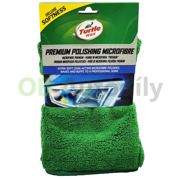 TURTLE WAX-Mikrovláknová utěrka na leštění Premium Polishing  42 x 39 cm