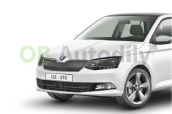 Škoda Fabia III-Zimní clona RIDER přední masky - horní